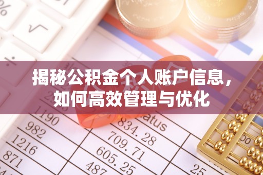 鹤城揭秘公积金个人账户信息，如何高效管理与优化