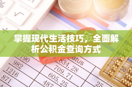 鹤城掌握现代生活技巧，全面解析公积金查询方式