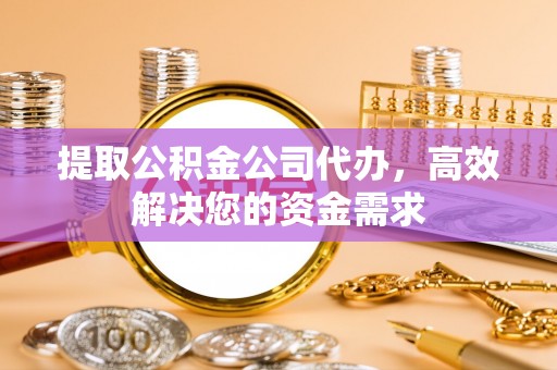 鹤城提取公积金公司代办，高效解决您的资金需求