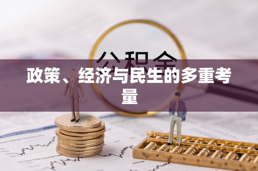 鹤城政策、经济与民生的多重考量