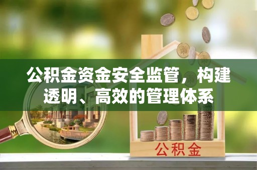 鹤城公积金资金安全监管，构建透明、高效的管理体系