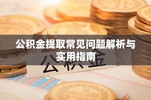 鹤城公积金提取常见问题解析与实用指南
