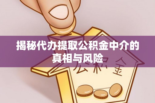 鹤城揭秘代办提取公积金中介的真相与风险