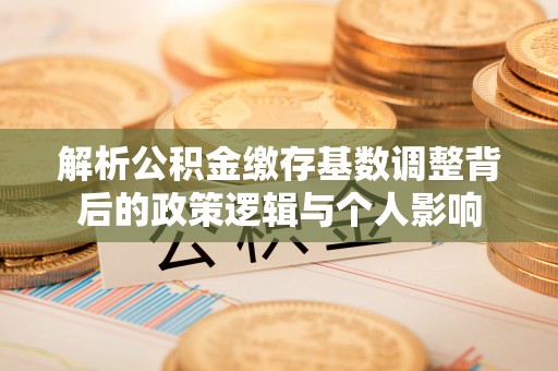 鹤城解析公积金缴存基数调整背后的政策逻辑与个人影响