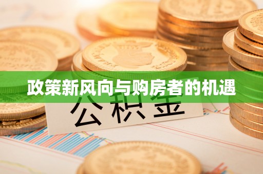 鹤城政策新风向与购房者的机遇