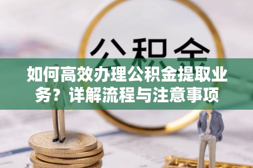 鹤城如何高效办理公积金提取业务？详解流程与注意事项