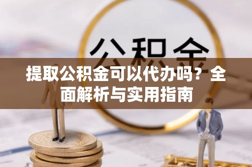 鹤城提取公积金可以代办吗？全面解析与实用指南