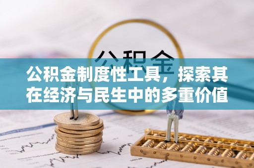 鹤城公积金制度性工具，探索其在经济与民生中的多重价值