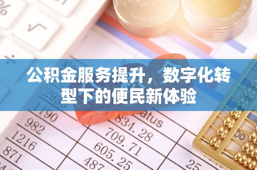 鹤城公积金服务提升，数字化转型下的便民新体验