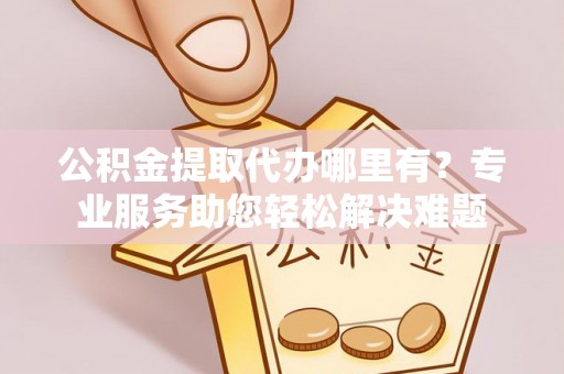 鹤城公积金提取代办哪里有？专业服务助您轻松解决难题