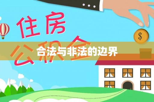 鹤城合法与非法的边界