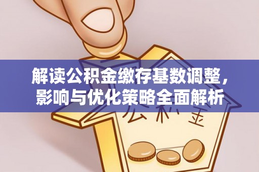 鹤城解读公积金缴存基数调整，影响与优化策略全面解析