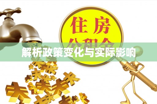 鹤城解析政策变化与实际影响