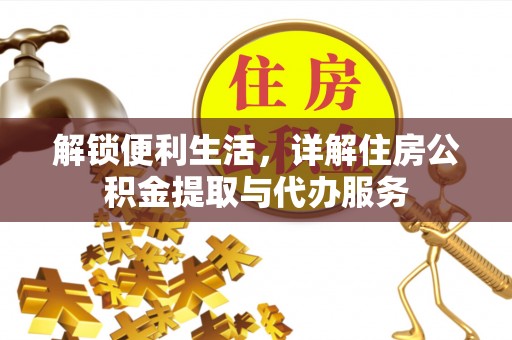 鹤城解锁便利生活，详解住房公积金提取与代办服务