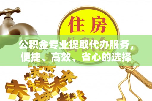 鹤城公积金专业提取代办服务，便捷、高效、省心的选择