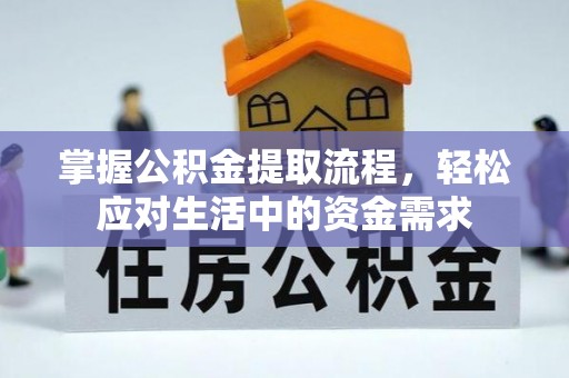 鹤城掌握公积金提取流程，轻松应对生活中的资金需求