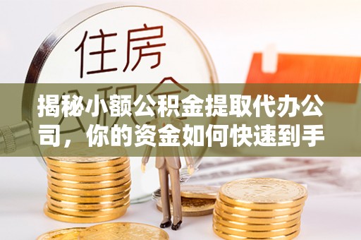 鹤城揭秘小额公积金提取代办公司，你的资金如何快速到手？