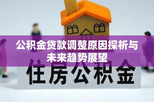 鹤城公积金贷款调整原因探析与未来趋势展望