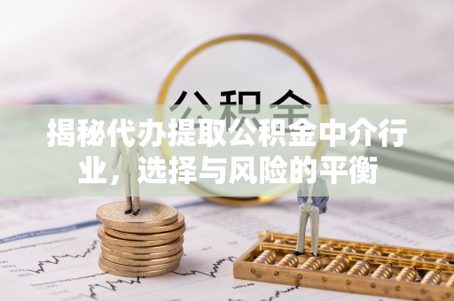 鹤城揭秘代办提取公积金中介行业，选择与风险的平衡