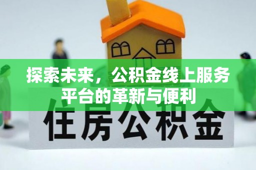 鹤城探索未来，公积金线上服务平台的革新与便利